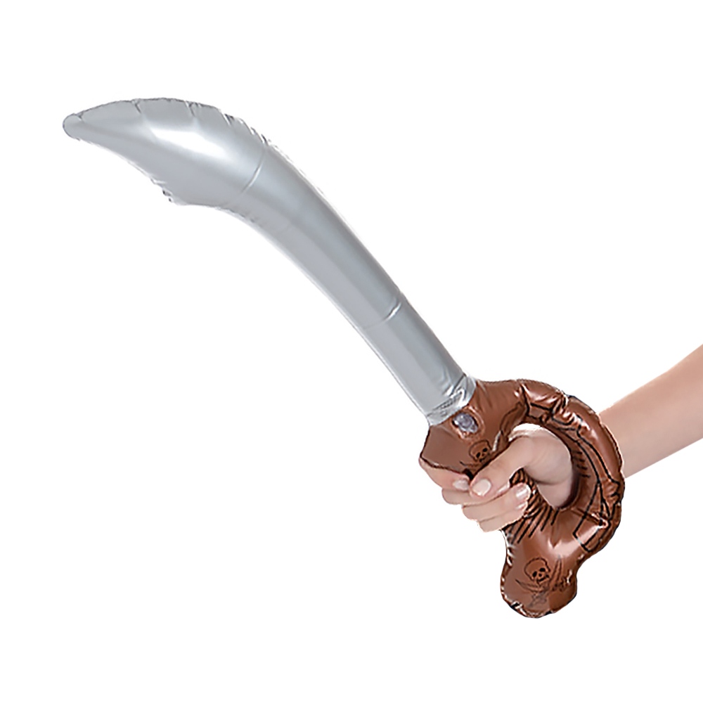 Zac's Alter Ego - Inflatable Pirate Sword Accessoire Costume - Gris